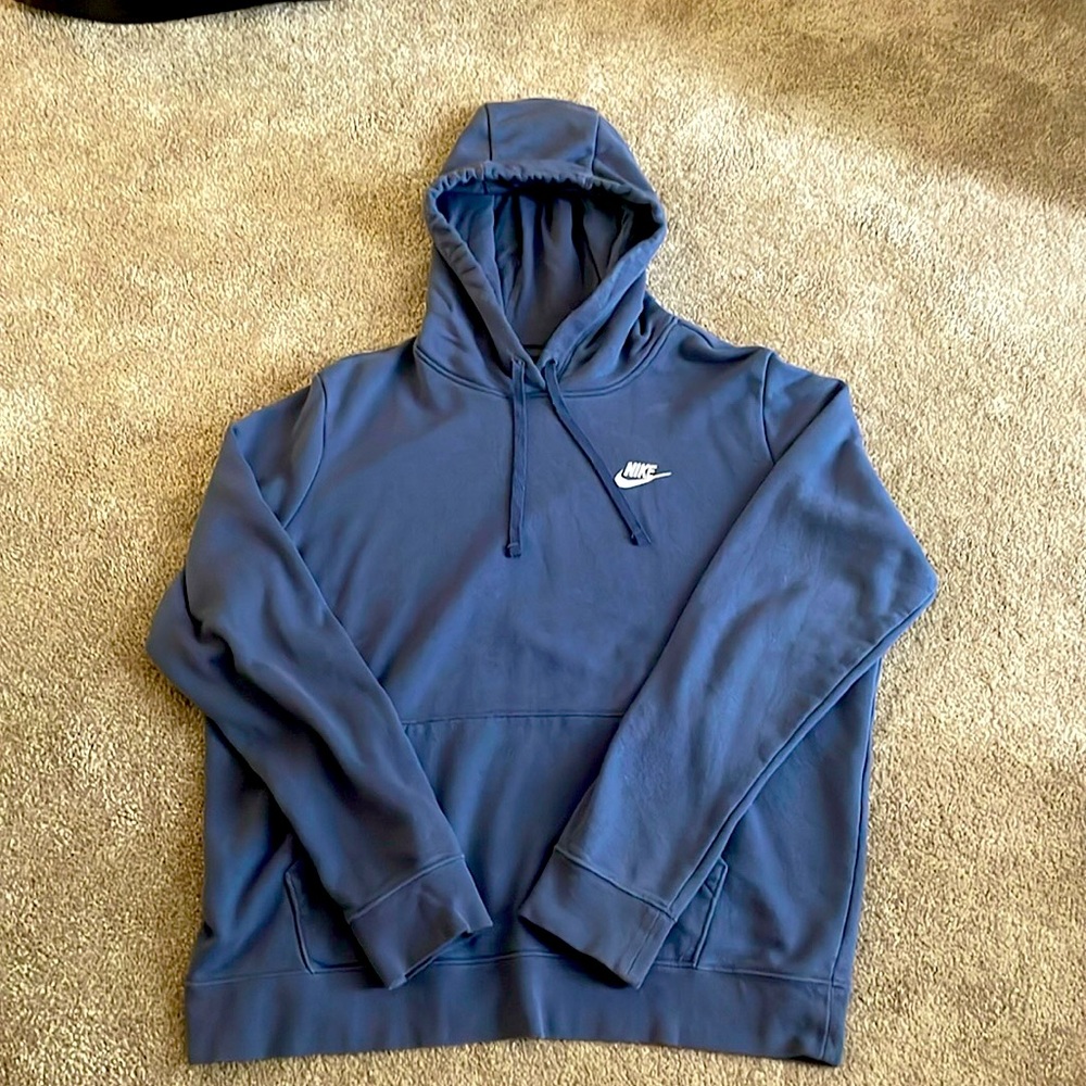 Navy blue Nike hoodie